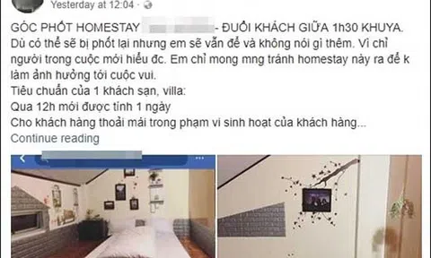 4 khách nữ tố homestay tại Đà Lạt đuổi ra đường lúc 1h30 sáng
